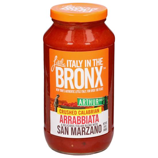 Little Italy in the Bronx Arrabbiata Pasta Sauce (24 oz)