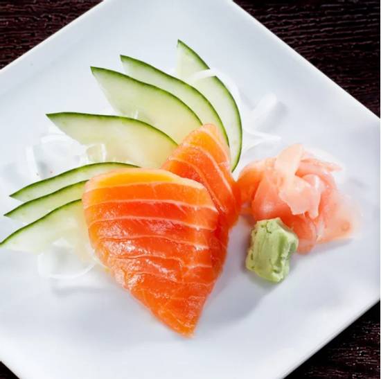 Salmon and Hamachi Sashimi Appetizer