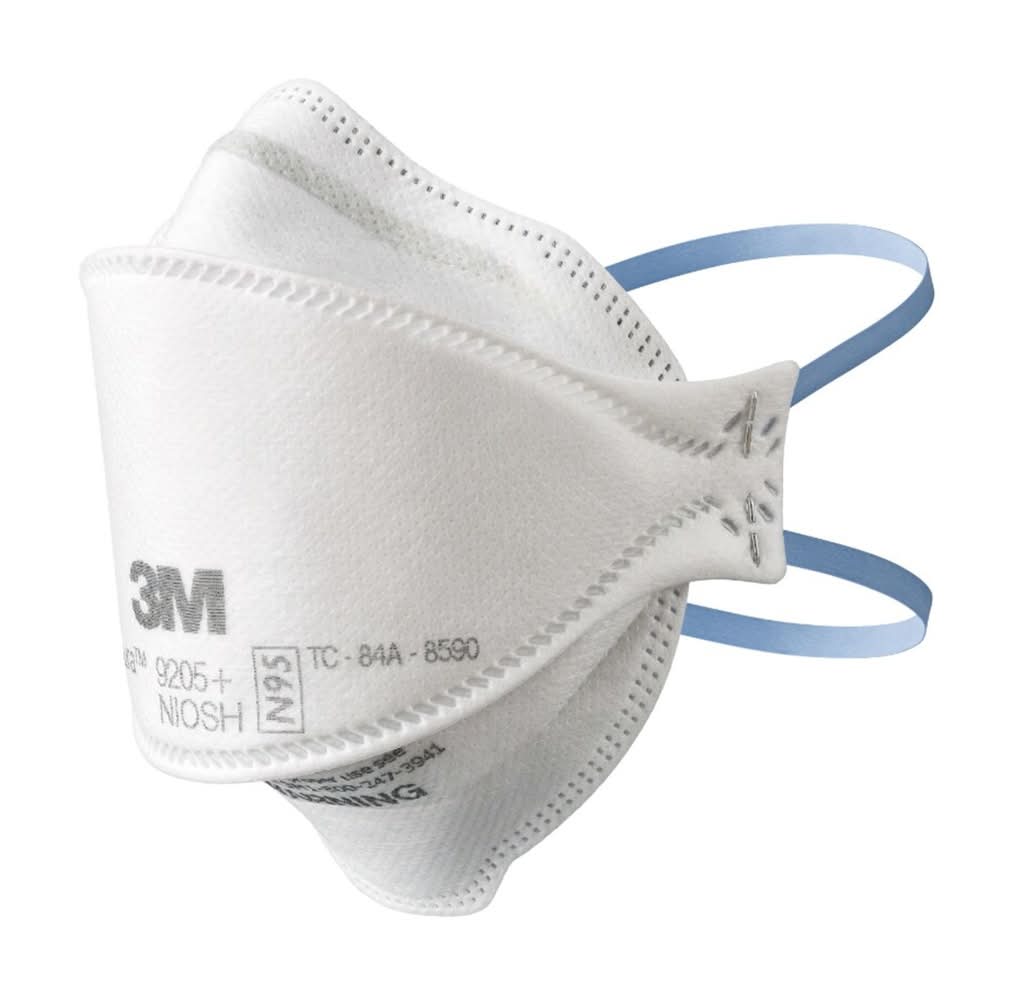 3M 10 -Pack White Disposable N95 Painting Disposable respirator | 9205PP-10-DC