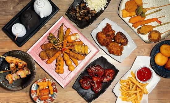 串揚げやみつ八 KUSHIAGE-YA MITSUBACHI "Deep-fried skewers izakaya MITSUBACHI"