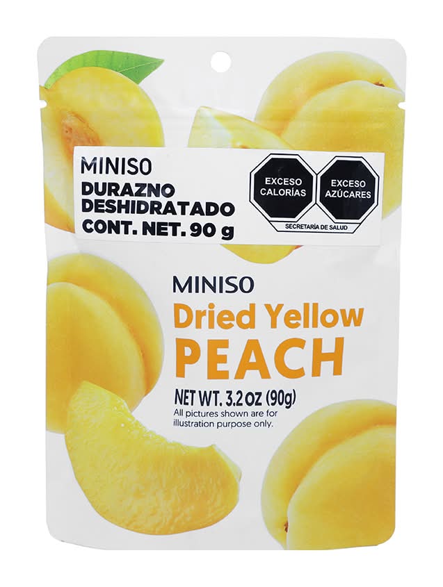 Miniso · Durazno deshidratado (90 g)