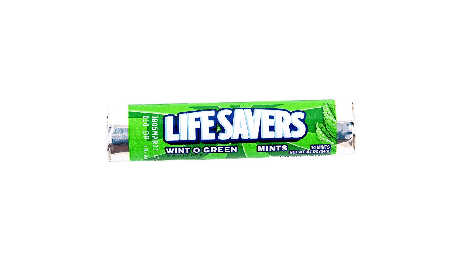 Lifesavers Roll Wint O Green