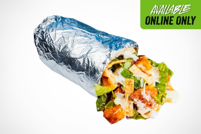 CHICKEN CAESAR BURRITO