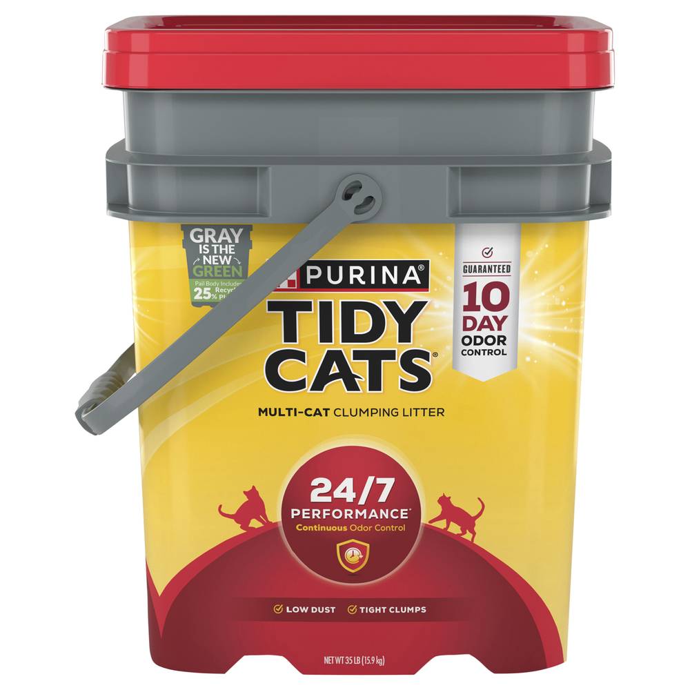 Purina Tidy Cats 24/7 Performance Clumping Multiple Cat Litter (35 lbs)