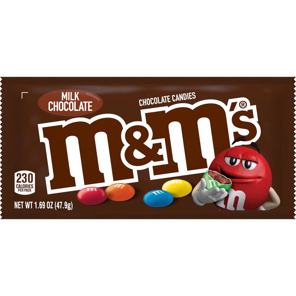 M&M'S Candies, Milk Chocolate 1.69 Oz