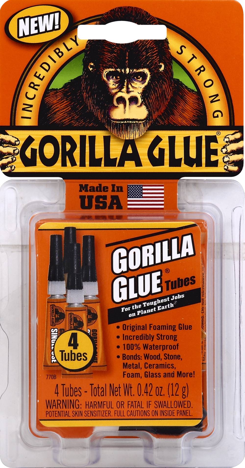 Gorilla Glue (0.42 oz, 4 ct)