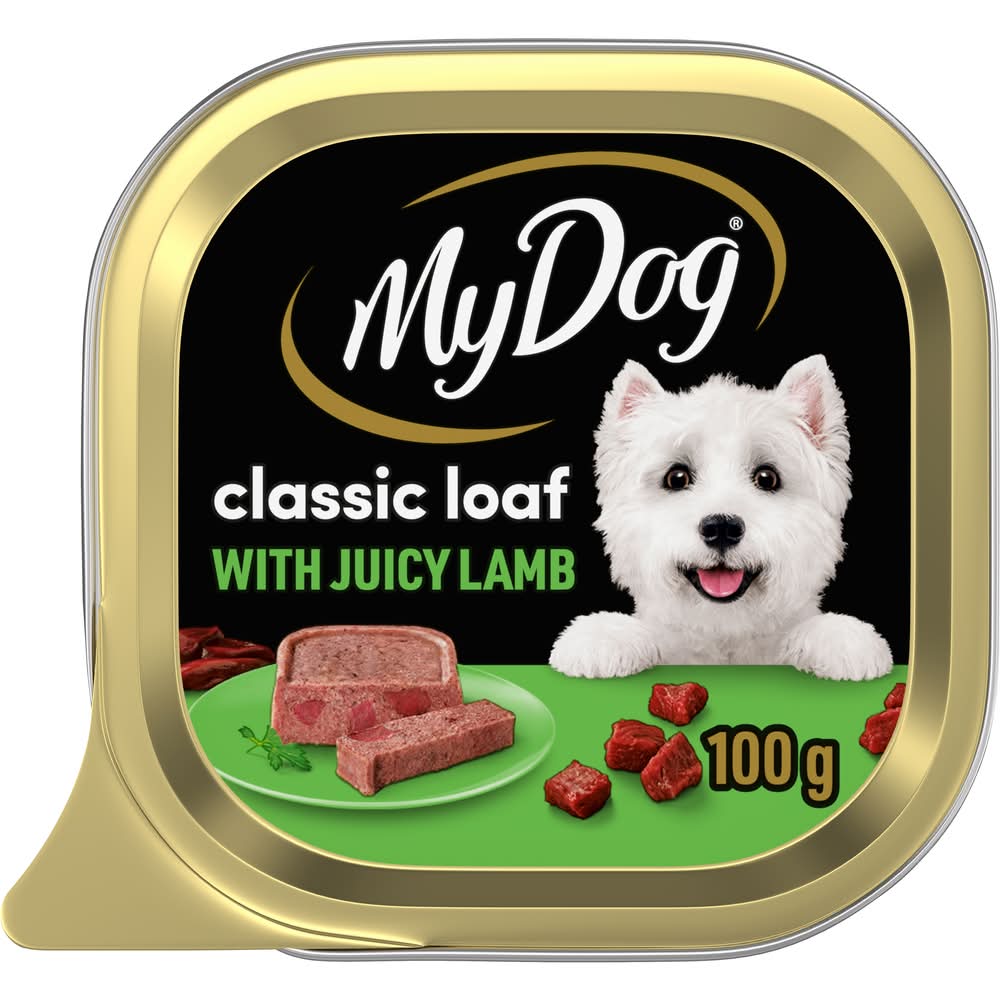My Dog Lamb Loaf Classics Wet Dog Food Tray (100g)