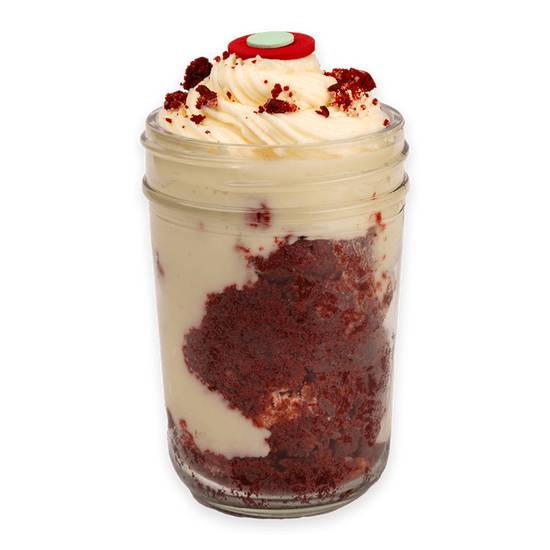 Red Velvet Cookie Parfait