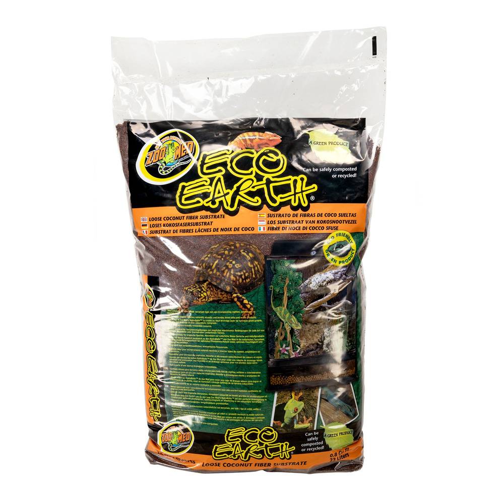 Zoo Med Eco Earth Loose Reptile Substrate (Size: 24 Qt)