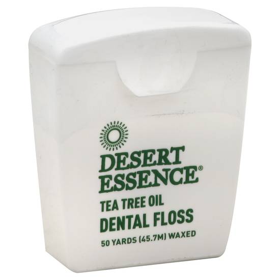 Desert Essence 50 Yards Tea Tree Oil Dental Floss