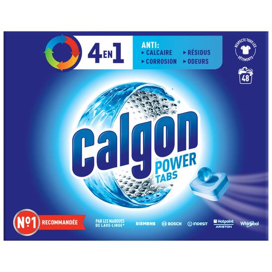 Calgon - Powerball pastilles anti calcaire 2 en 1