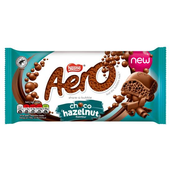 Nestle Aero Chocolate Sharing Bar (hazelnut )