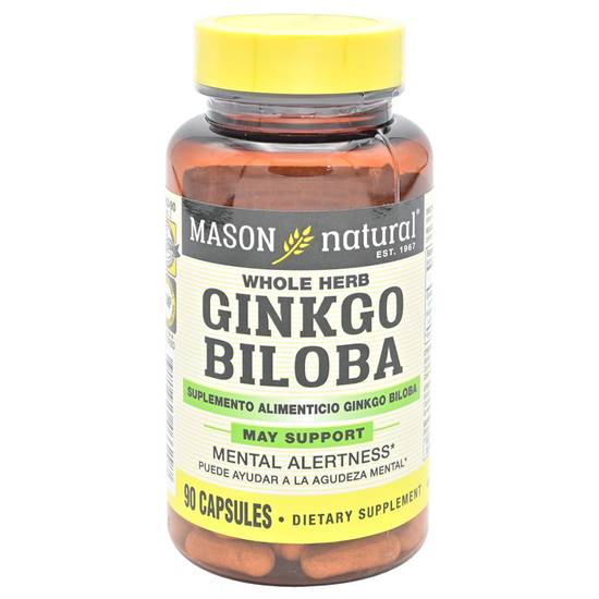 MASON GINKGO BILOBA CAP 500MG FCO*90