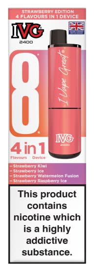 IVG Strawberry Edition Rechargeable