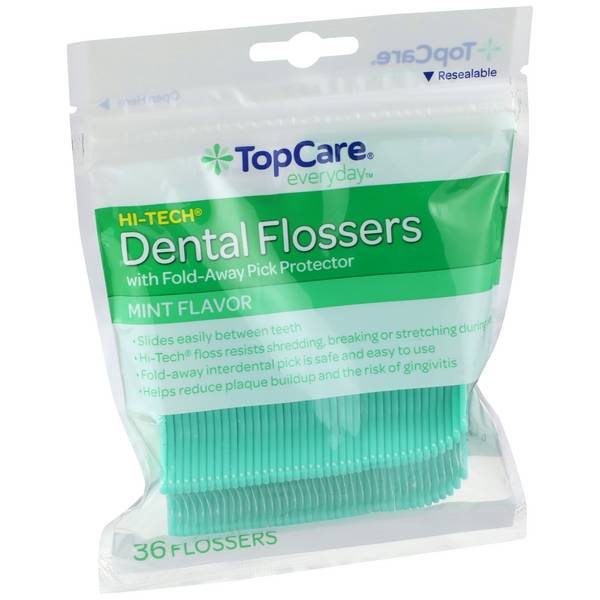 TopCare Dental Flossers High Performance Mint Flavor
