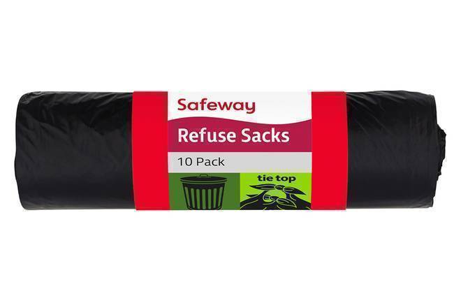 Safeway Refuse Sacks 75l 10pk