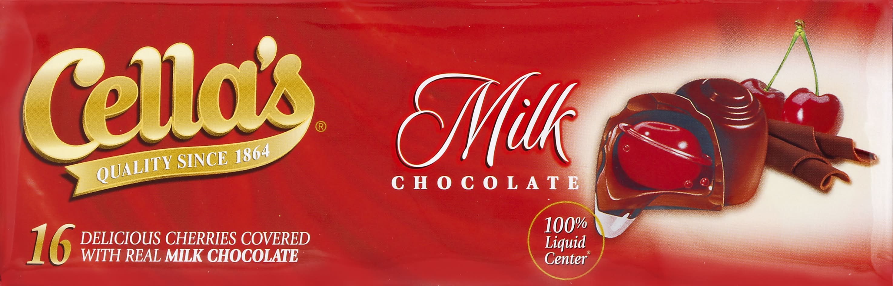 Cella's Cherries Covered With Real Milk Chocolate (8 oz, 16 ct)