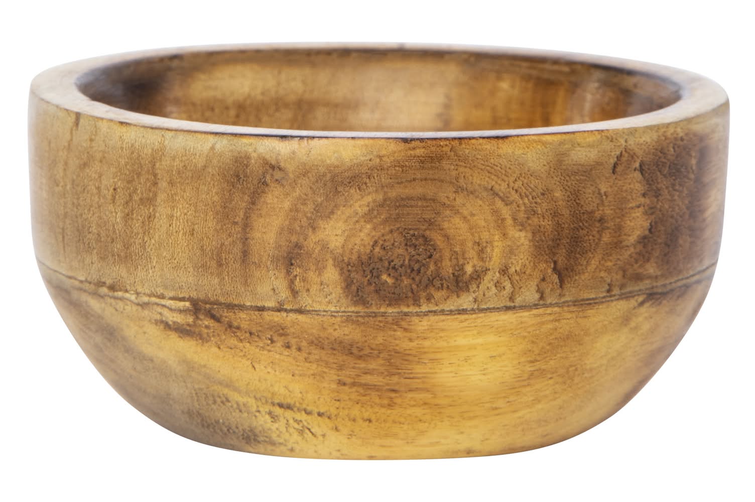 Wooden Bowl incense Holder Brown