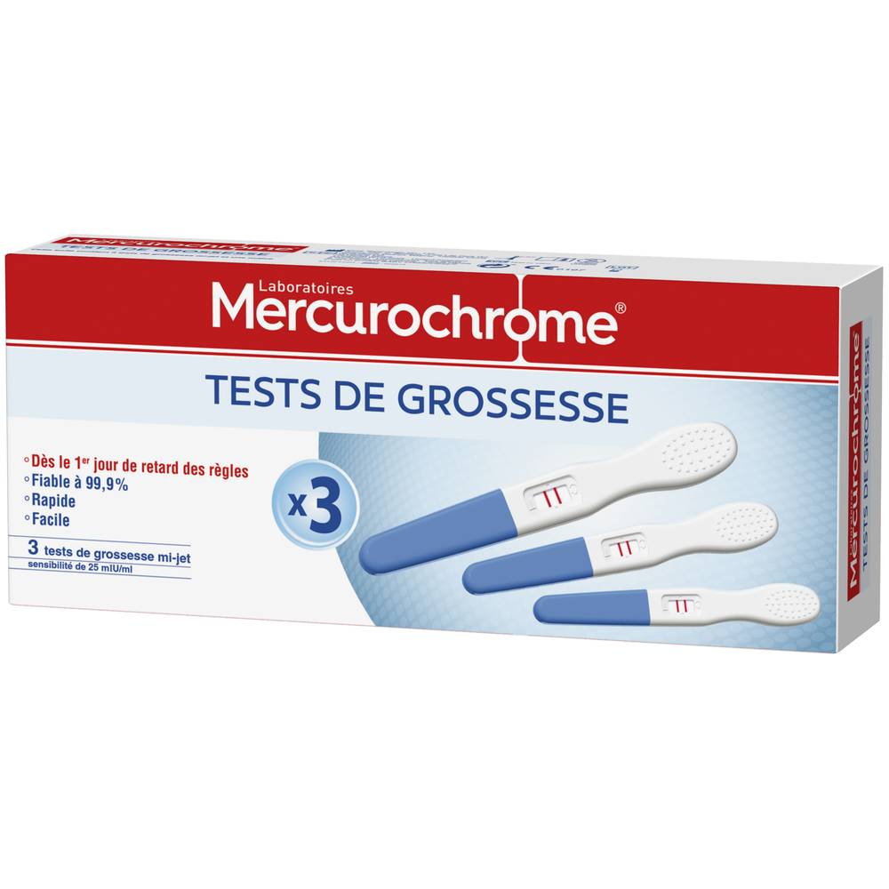 Mercurochrome - Tests de grossesse (30g)