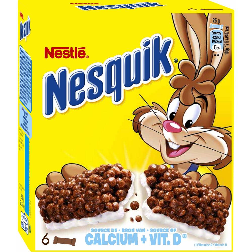 Nestlé - Nesquik barres de céréales