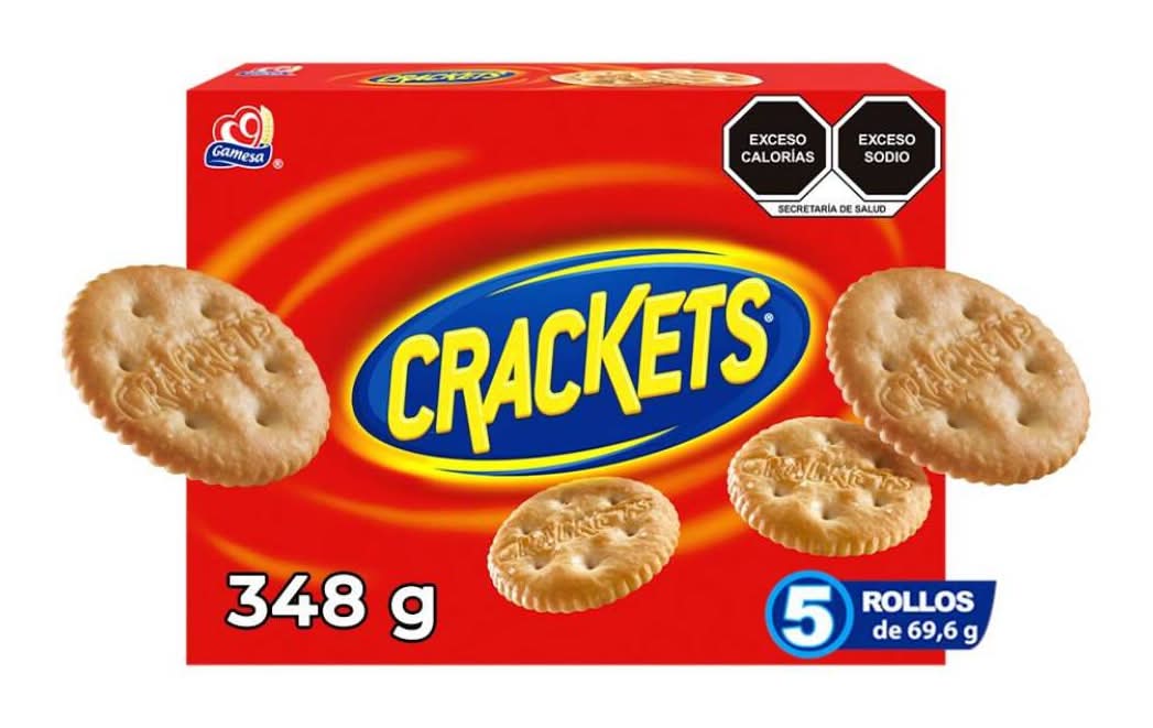 Gamesa · Galletas saladas crackets (5 un)