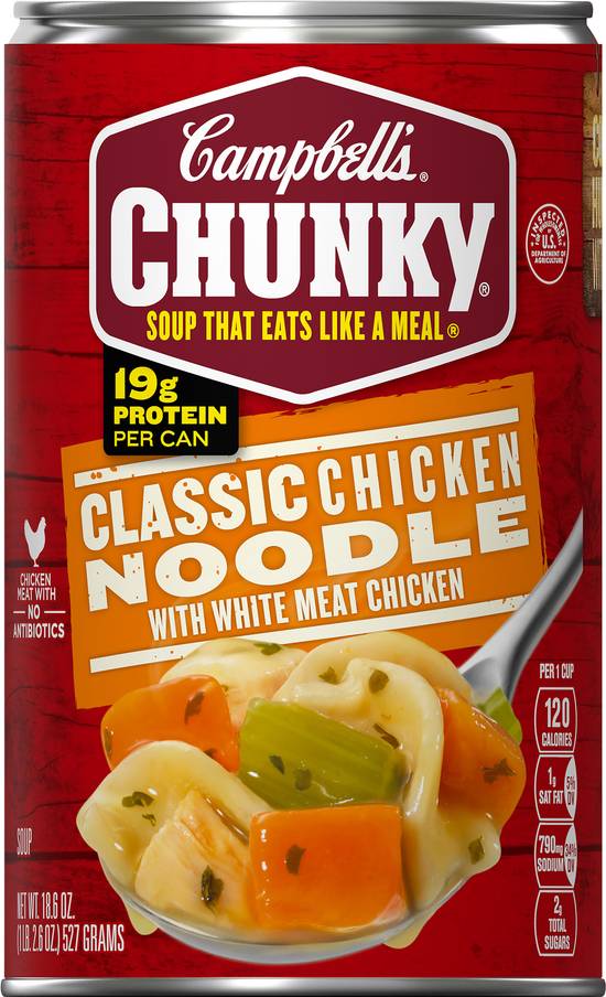 Campbell's Chunky Classic Noodle Soup (chicken)