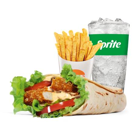 Menu Original Crispy Chicken Wrap