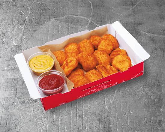 [ディップチキン] フライドナゲット(ハニーマスタード＆トマト) Fried Nuggets  (Honey Mustard & Tomato)