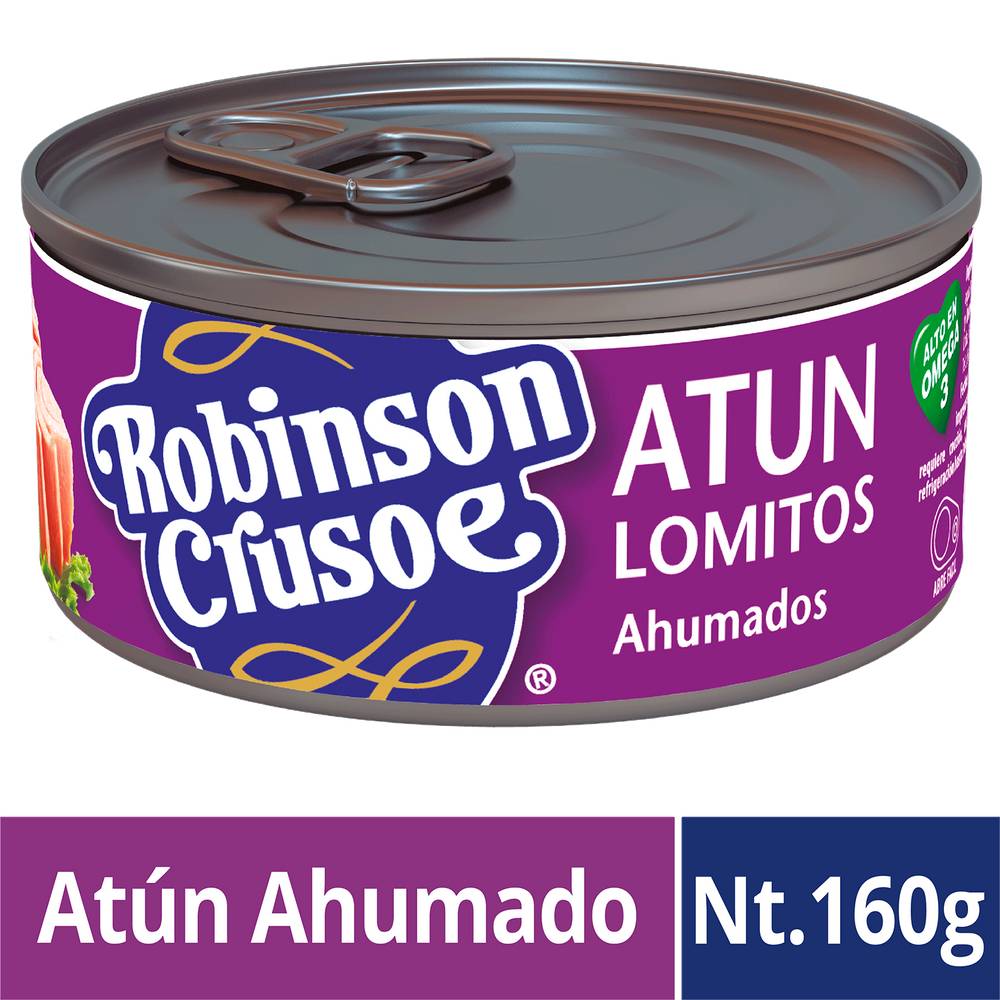 Robinson Crusoe · Atún lomitos ahumados (160 g)