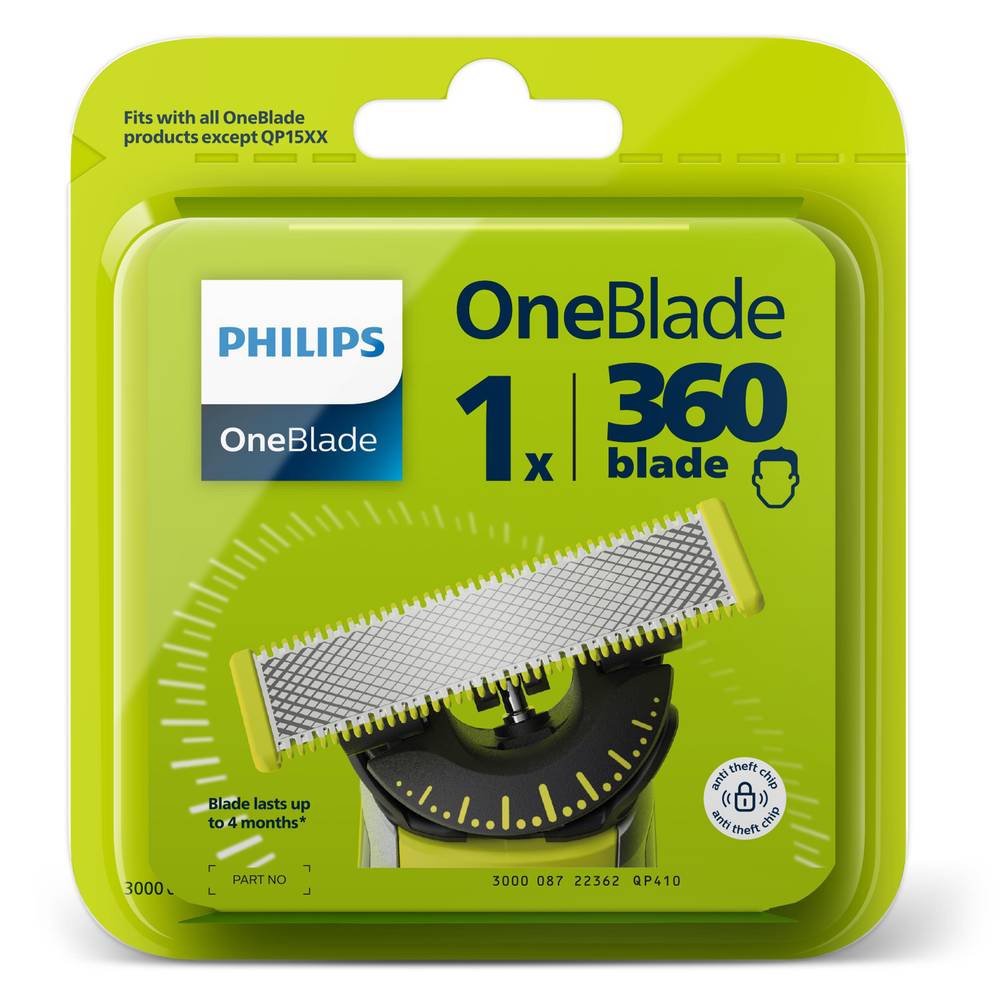 Philips - One blade recharge lame 360 degrés