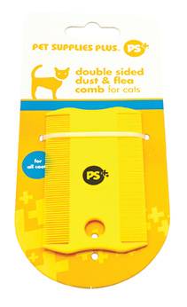 PS+ Cat Grooming Double Sided Dust & Flea Comb