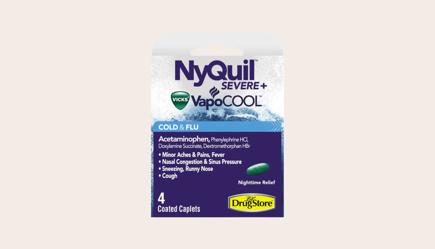 NyQuil Severe Cold & Flu 4ct