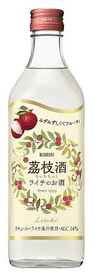 296068:キリン 茘枝酒 (ライチチュウ) 500ML / Kirin, Lychee Liqueur, 500ML