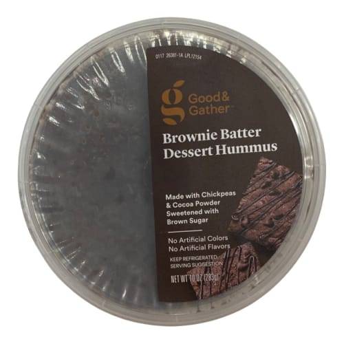 Good & Gather Brownie Batter Dessert Hummus