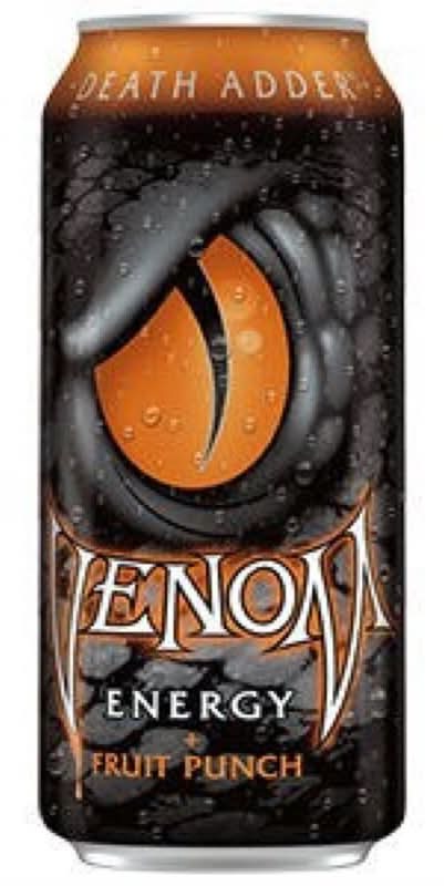 Venom Death Adder Fruit Punch 16oz