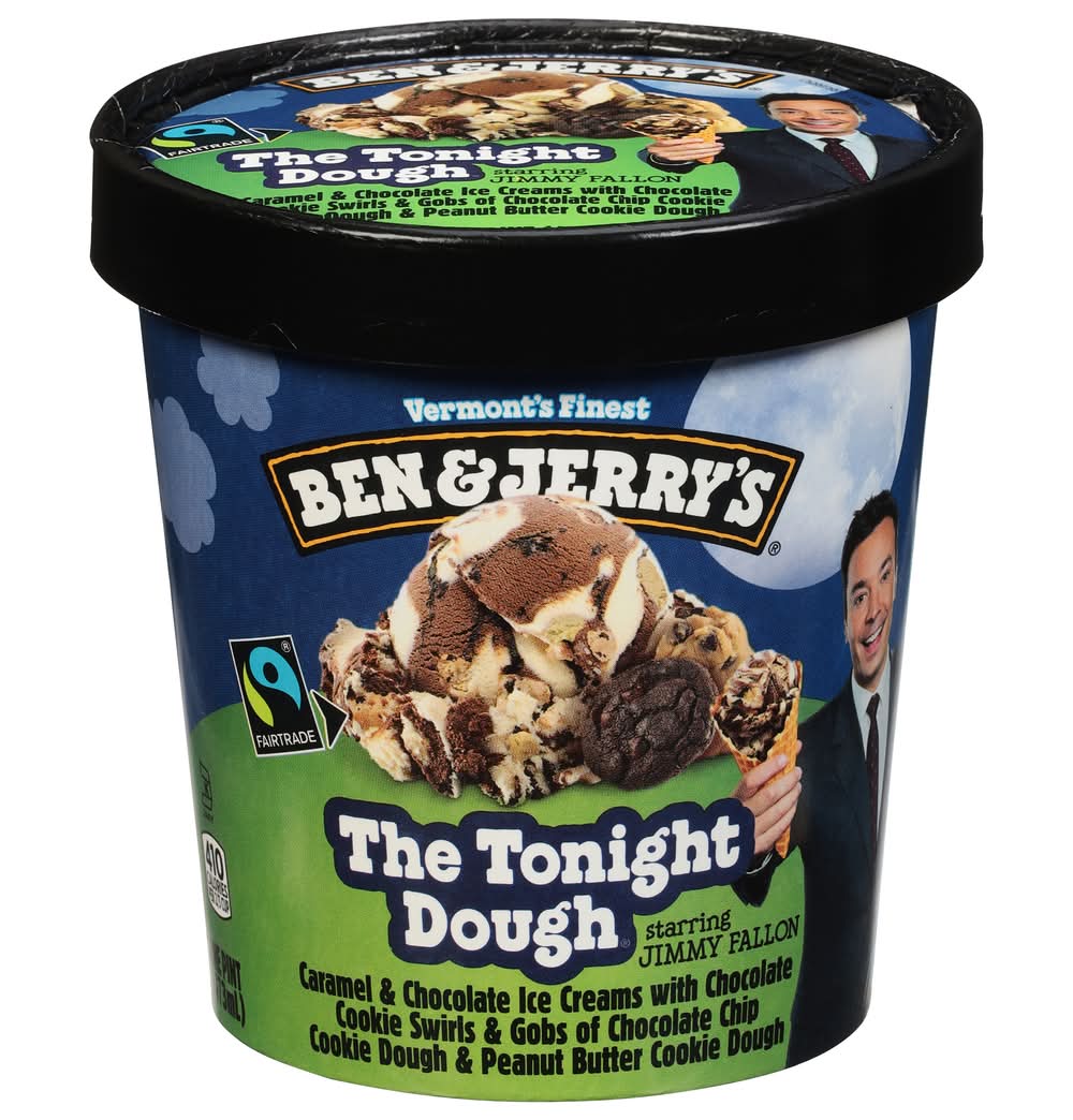 Ben & Jerry's Vermont's Finest Ice Cream, The Tonight Dough (473 ml)