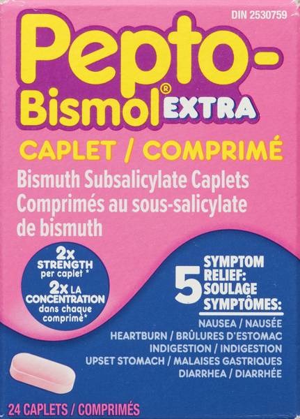 Pepto-Bismol Extra Strength Caplets (24 ct)