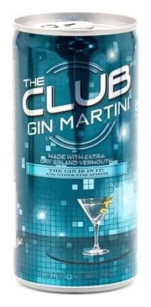 The Club Gin Martini 200ml Bottle