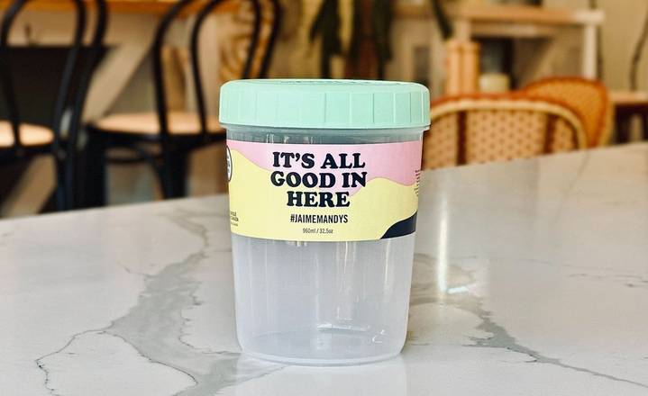 CONTENEURS RÉUTILISABLES // REUSABLE CONTAINER