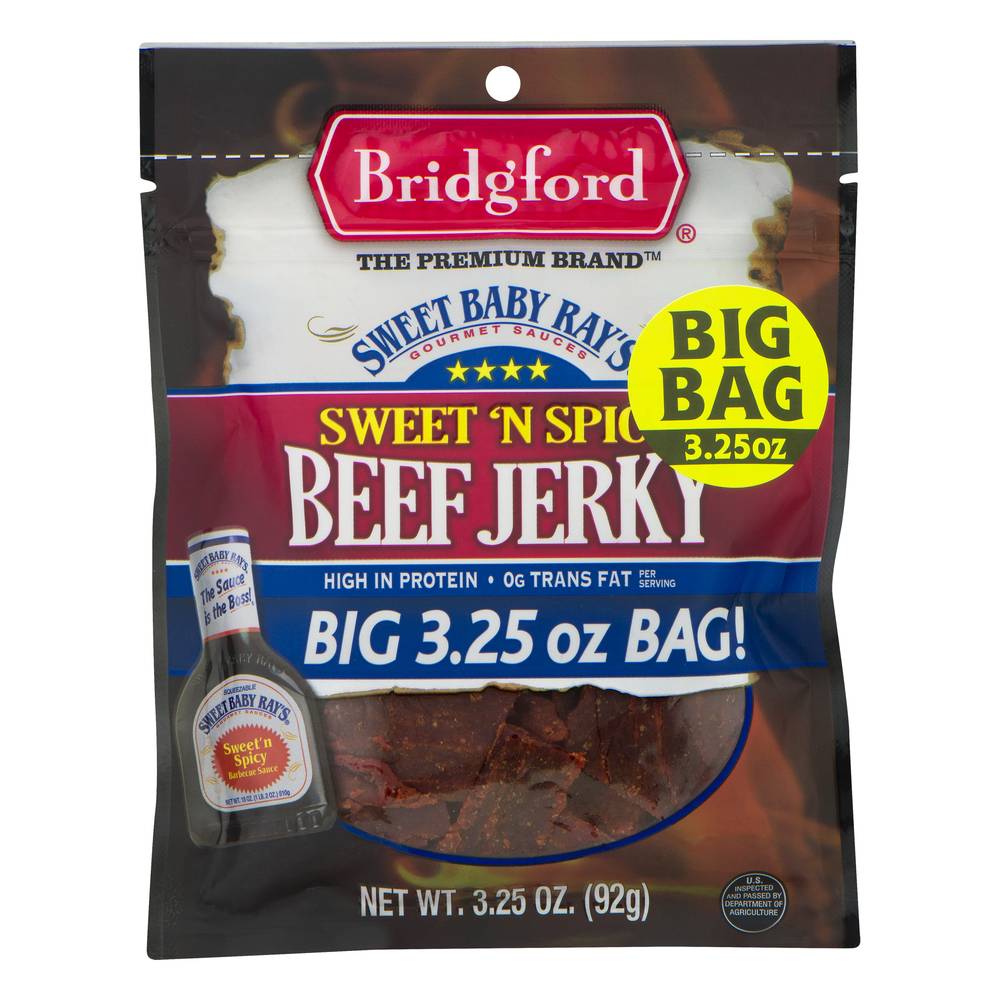 Bridgford Sweet Baby Ray's Beef Jerky (sweet 'n spicy)