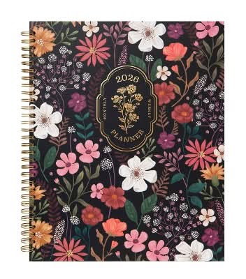 greenroom 2026 Weekly/Monthly Large Hardcover Planner, 8.5x10.75 in