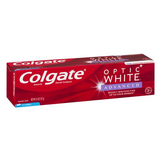 Colgate Optic White Advanced Icy Fresh Toothpaste (4.5 oz)