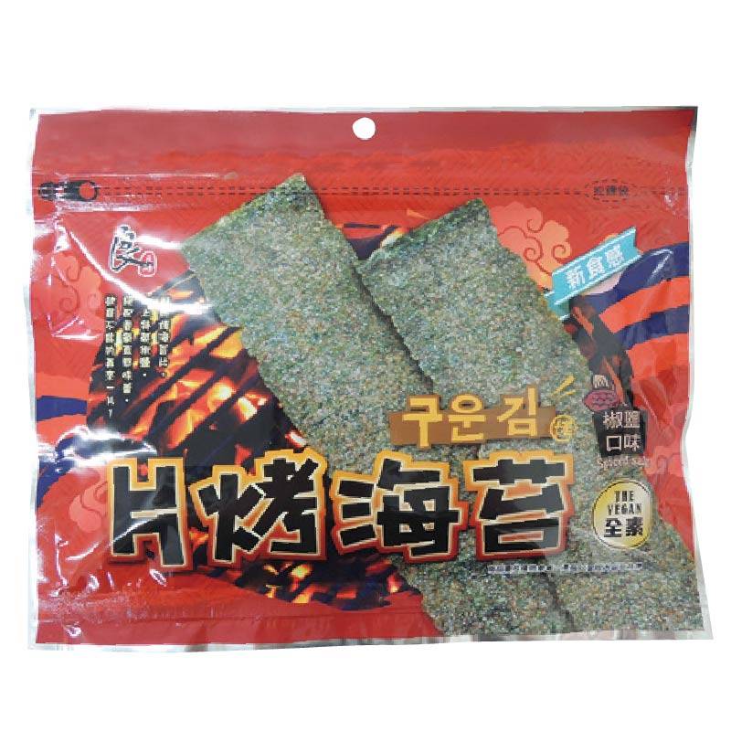 良澔片烤海苔-椒鹽口味36g <32g克 x 1 x 1Pack包>