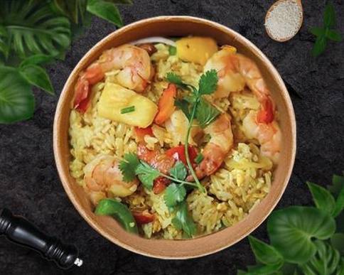 Riz Ananas Crevettes