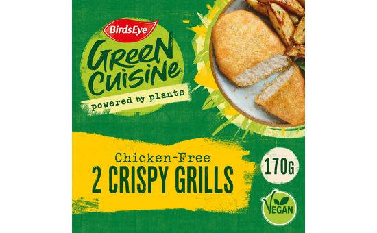 Birds Eye 2 Green Cuisine Chicken Free Crispy Grills 170g