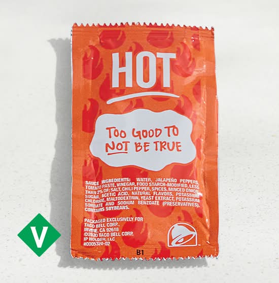 Hot Sauce Packet