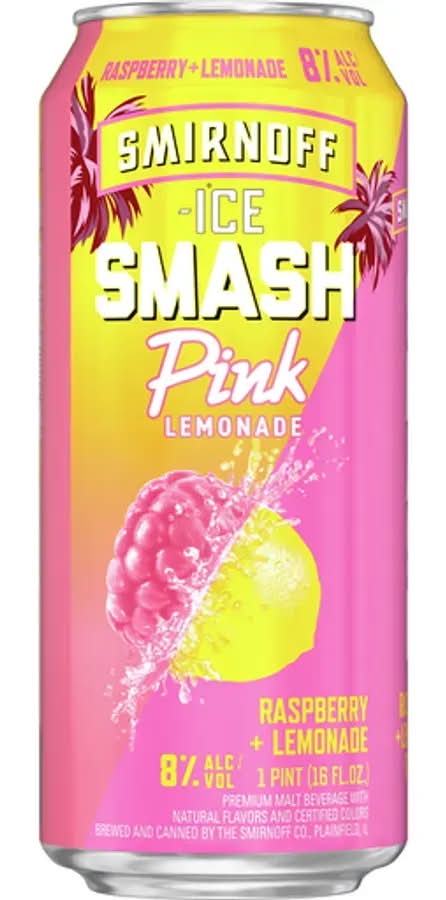 Smirnoff Ice Smash Pink Lemonade