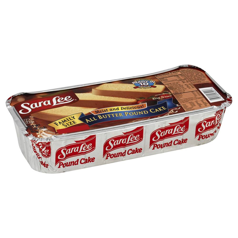 Sara Lee All Pound Cake, Butter (16 oz)