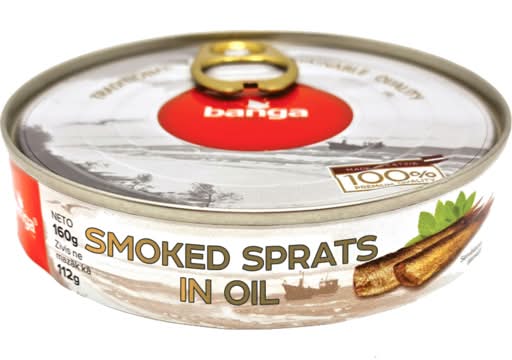 Banga Smoked Sprats in Oil (160g)