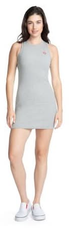 grey racerback tank dress Kindred Bravely Women's Maternity Ribbed Racerback Nursing Tank